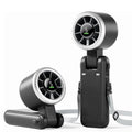 4000mAh Portable Handheld Turbo Fan 180° Angle Adjustable Strong Powerful Wind Rechargeable