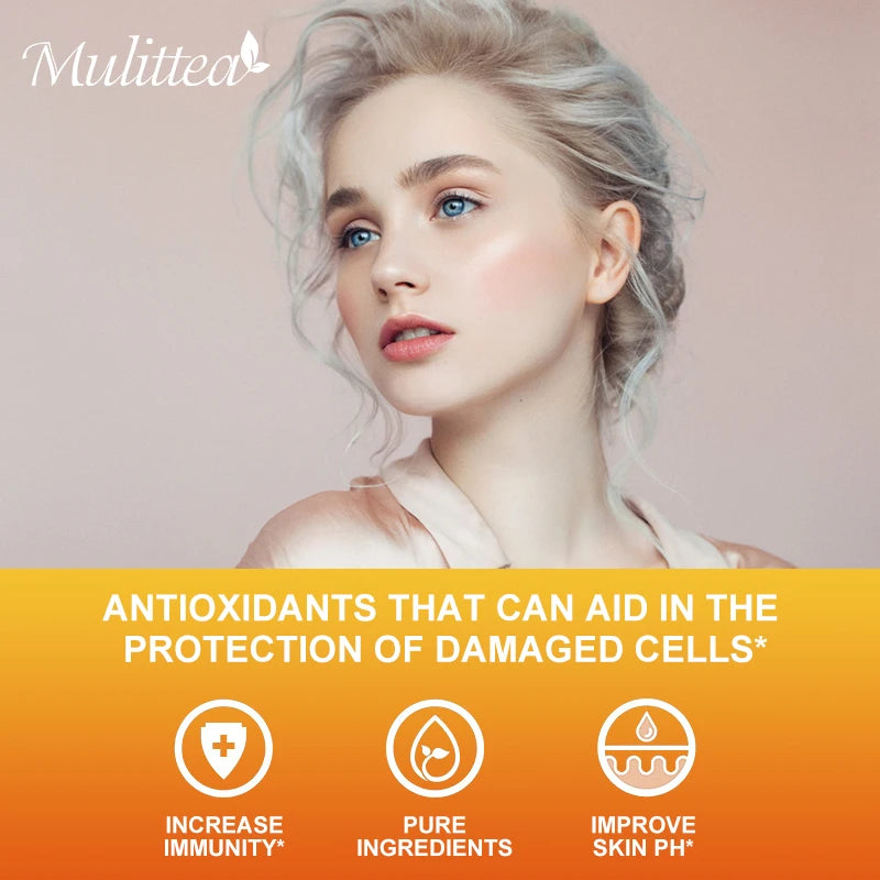 Vitamin E Capsules Helps Blood Birculation and Antioxidant &Brightens Skin Tone Daily Vitamin Supplement Beauty Health