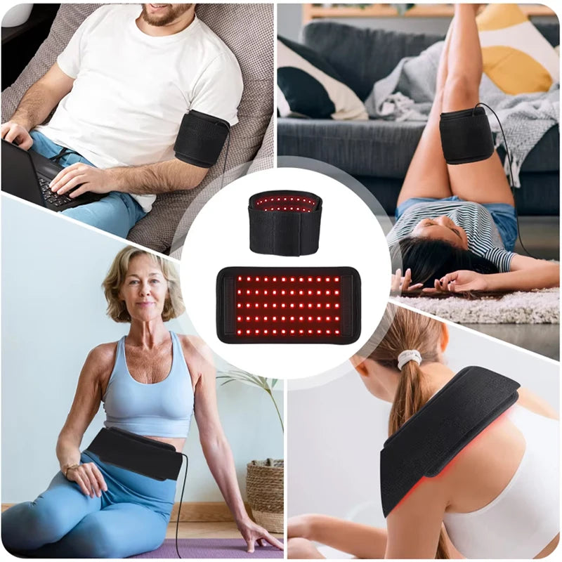 Infrared Light LED Healthcare Waist Red Light Heating Massage