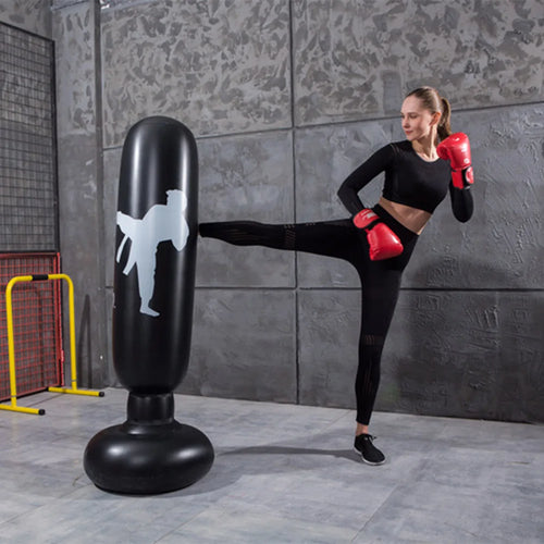 1.2/1.6M Boxing Bag Children's Inflatable Punching Bag Gym Fitness Boxing