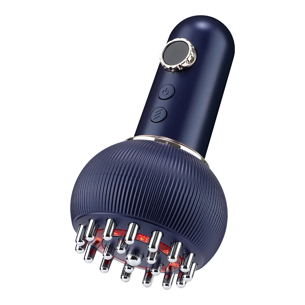 Electric Meridian Body Massage Brush Lymphatic Drainage Microcurrent Anti Cellulite Physiotherapy Apparatus
