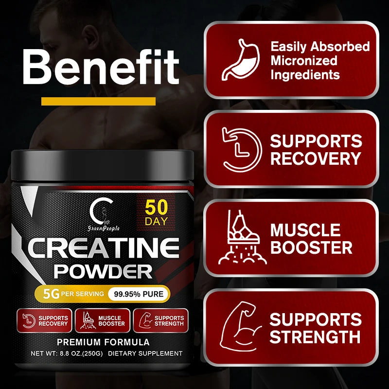 Creatine Monohydrate Powder Creatine Powder Muscle Recovery Muscle Builder