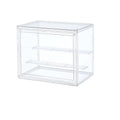 Clear Display Box Stackable Plastic Dustproof Storage Bins