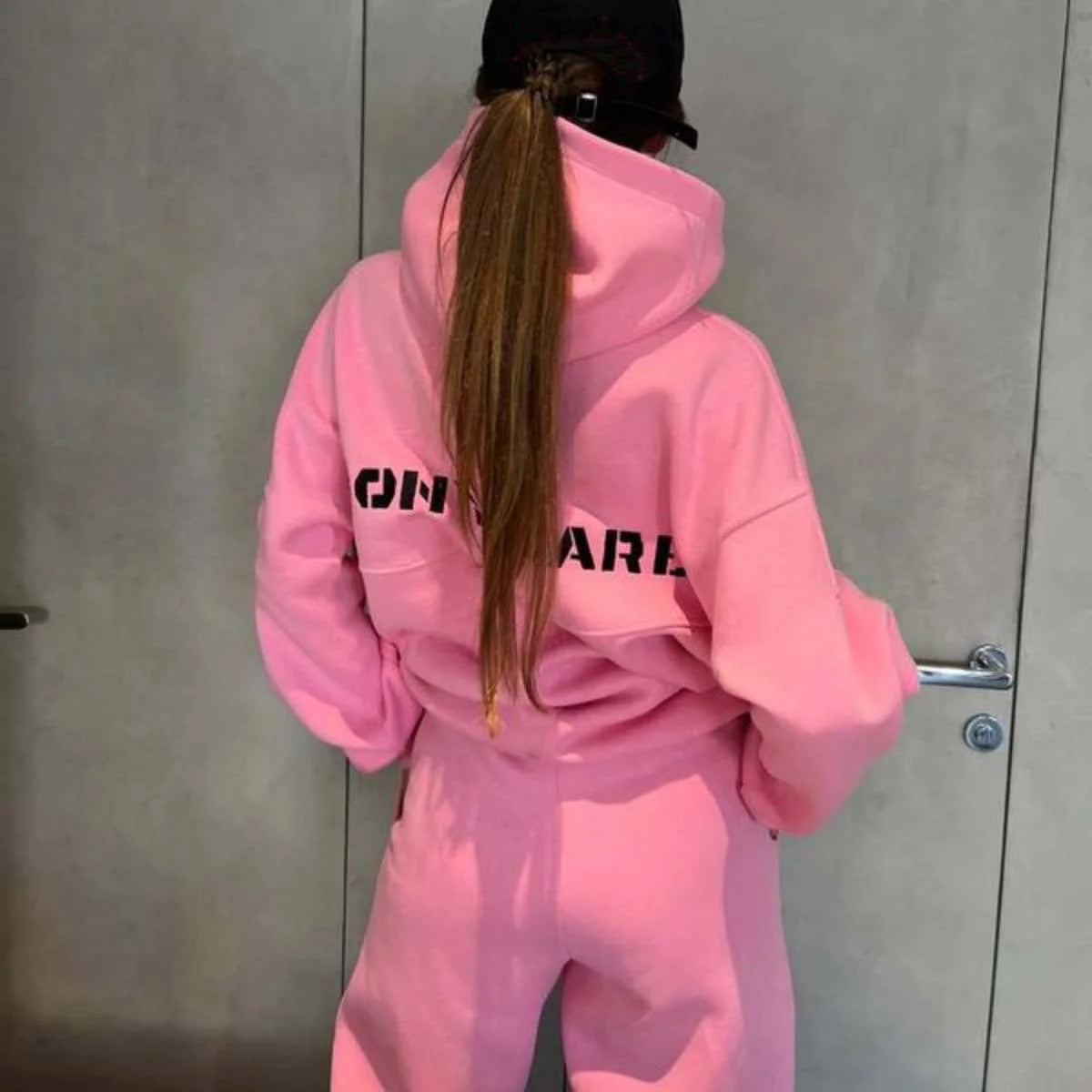 Sweatsuit Spring Outfits Women Sport Suit Zip Up