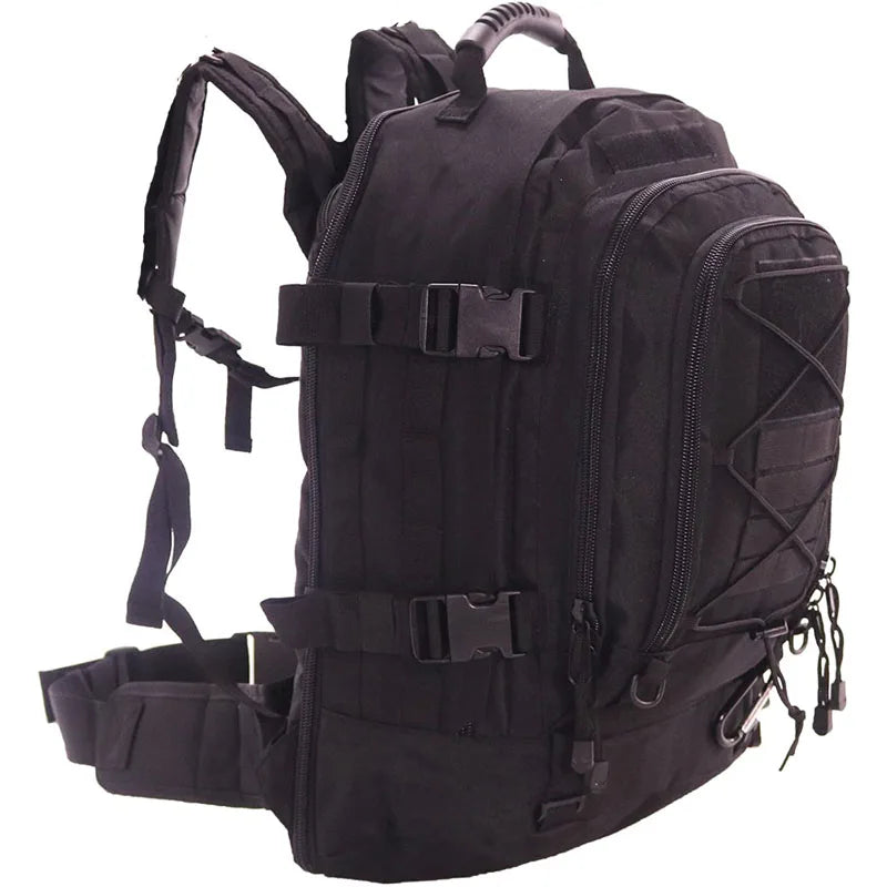 60L Military Tactical Backpack Army Molle Assault Rucksack Outdoor Travel Hiking Rucksacks Camping Hunting