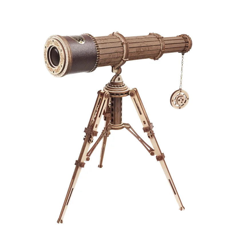 Robotime ROKR Monocular Telescope 3D Wooden Puzzle Game Assembly Toys