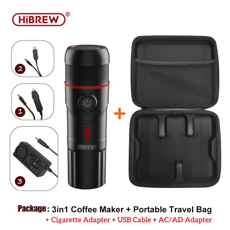 Portable Coffee Machine for Car & Home,DC12V  Expresso Coffee Maker Fit Nexpresso Dolce  Pod Capsule