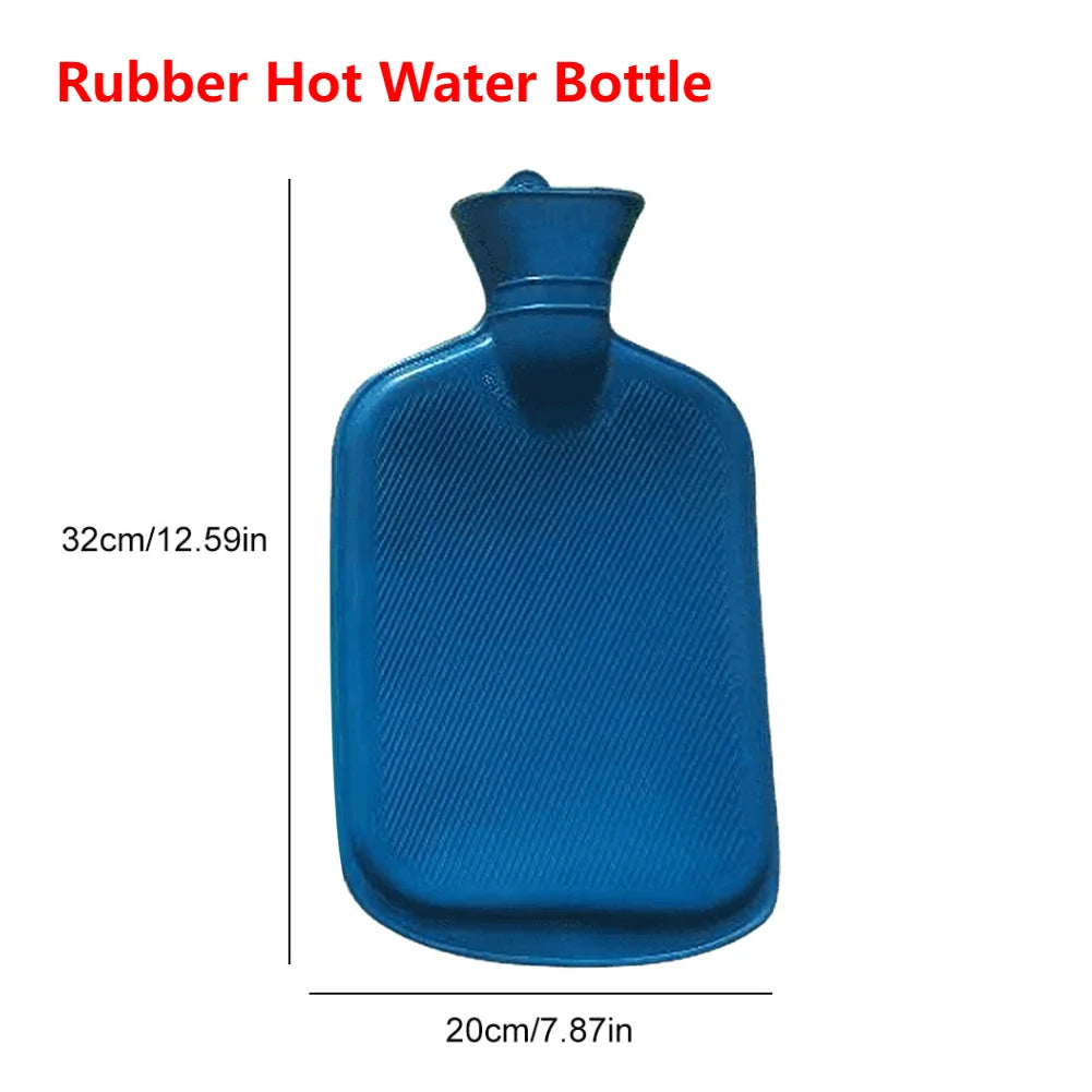 2L Hot Water Bottle Soft Cover Large Capacity Hot Water Bag