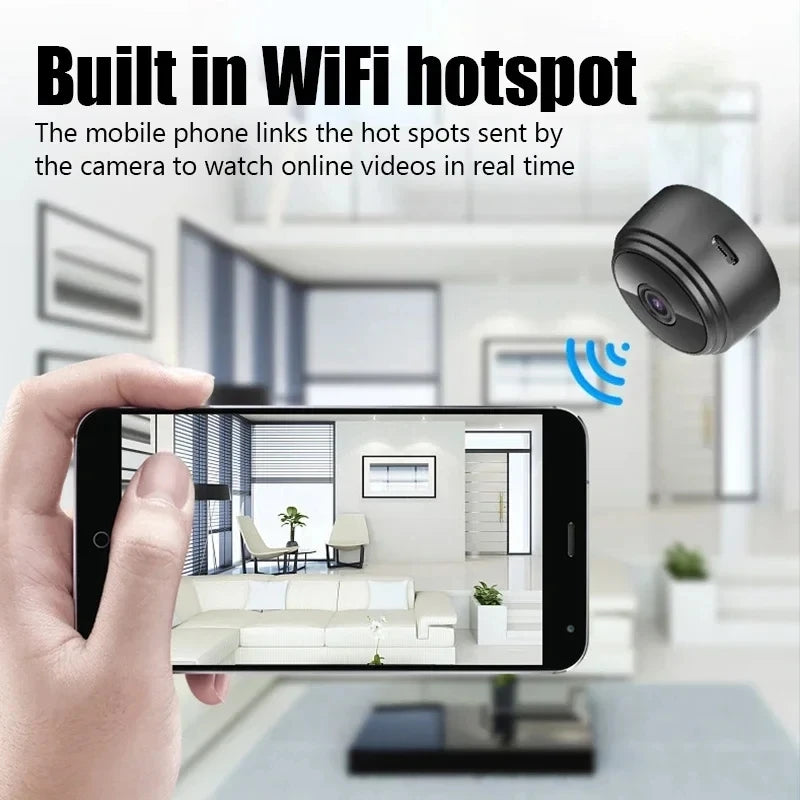A9 WiFi Mini Camera Wireless Video Recorder Security Protection Camera Smart Home Monitoring