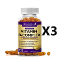 Mulittea Vitamin B Complex Capsules Help Relieve Fatigue Improve Digestion Reduce Stress Better Mood Support Immune